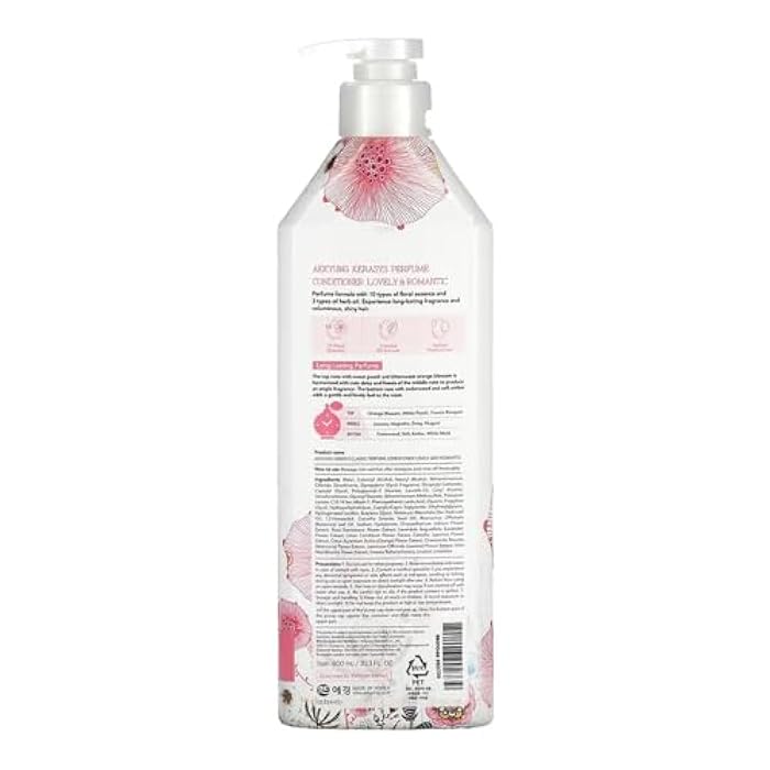 Kerasys Lovely and Romantic Perfumed Conditioner 600ml x2 - Image 3