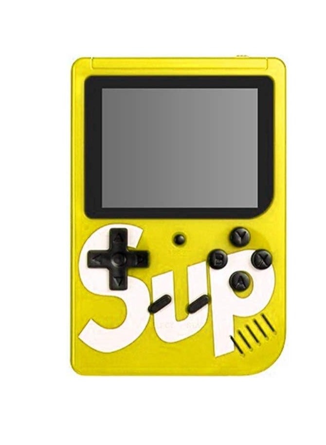ELTRAZONE "Yellow INJOY SUP Game Box – 400 Classic Retro Games, Mini Console with TV Connection" - Image 1