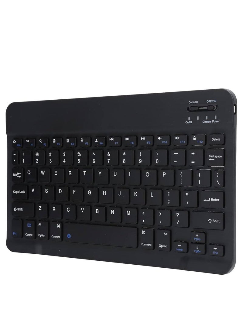Generic Wireless Keyboard, Mini Portable Bluetooth Keyboard, Ultra Slim Quiet Ergonomic Keyboard with Rechargeable Battery for iOS, Android and Windows  - Image 1