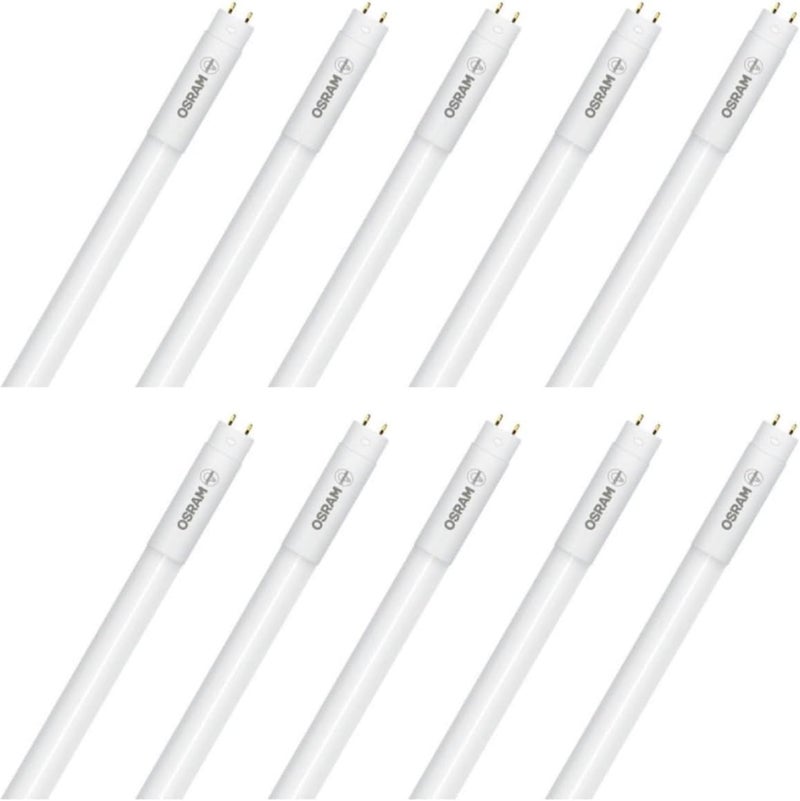 Osram LED Motion Sensor Tube Light Bulb T8 Star+ 16W Dimmable Cool White - Pack of 10 - Image 1