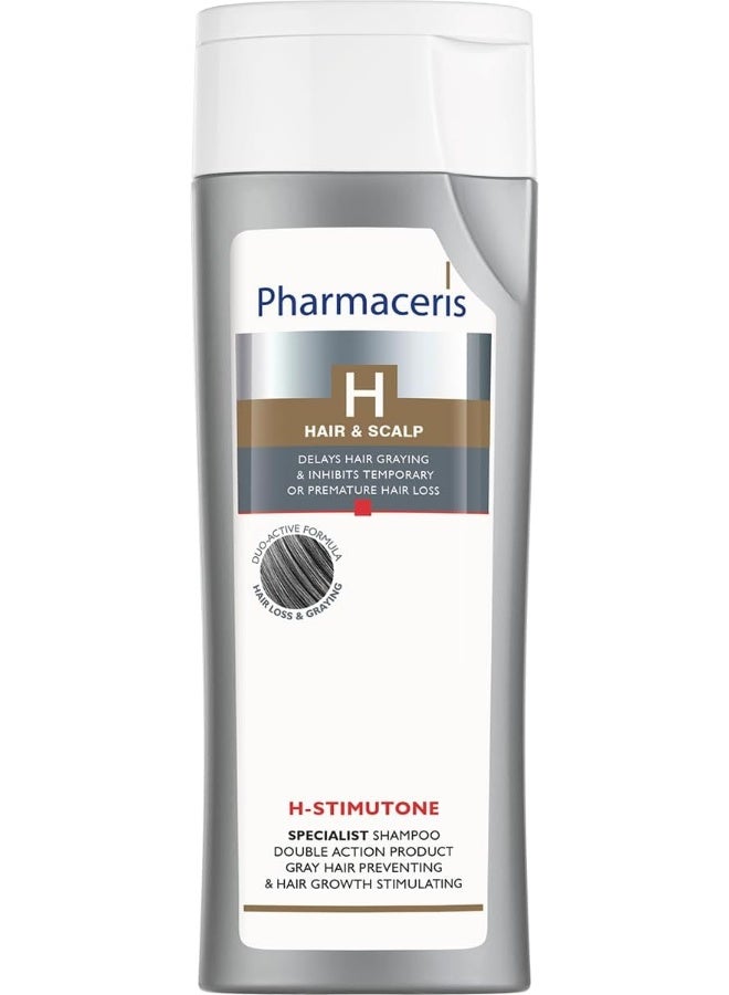 Pharmaceris شامبو متخصص ذو عمل مزدوج H-Stimutone للشعر وفروة الرأس - Image 1