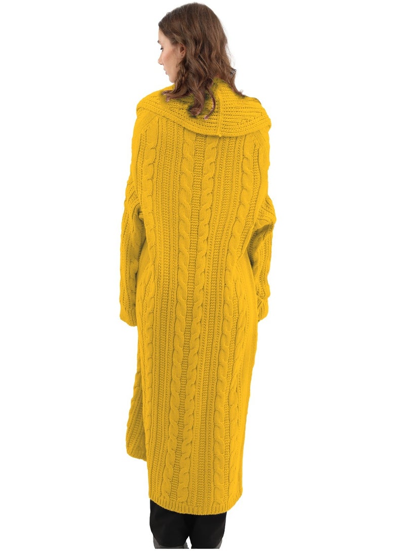 ASTK Cable long Oversized chunky cardigan  - Image 2