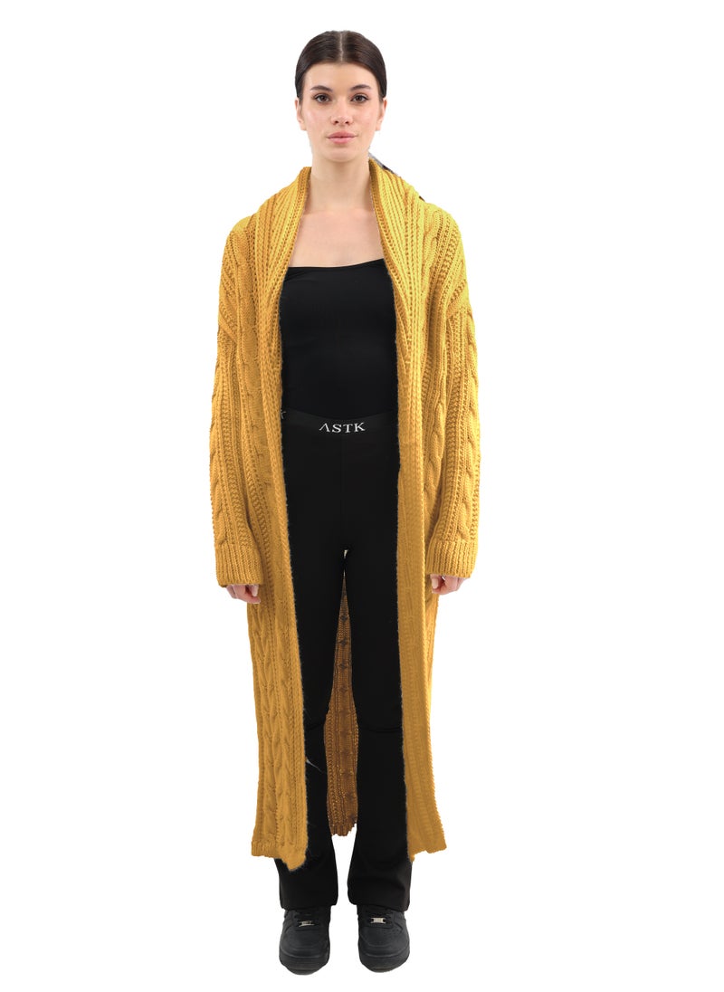 ASTK Cable long Oversized chunky cardigan  - Image 1
