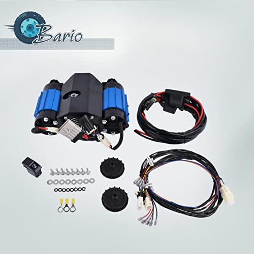 Bario Universal High Performance On-Board Twin Air Compressor 12 Volts Replacement For ARB CKMTA12, For Tire Inflator Air Horn Air Tools Air Lockers Locking Differentials and Pneumatic Tools - Image 3