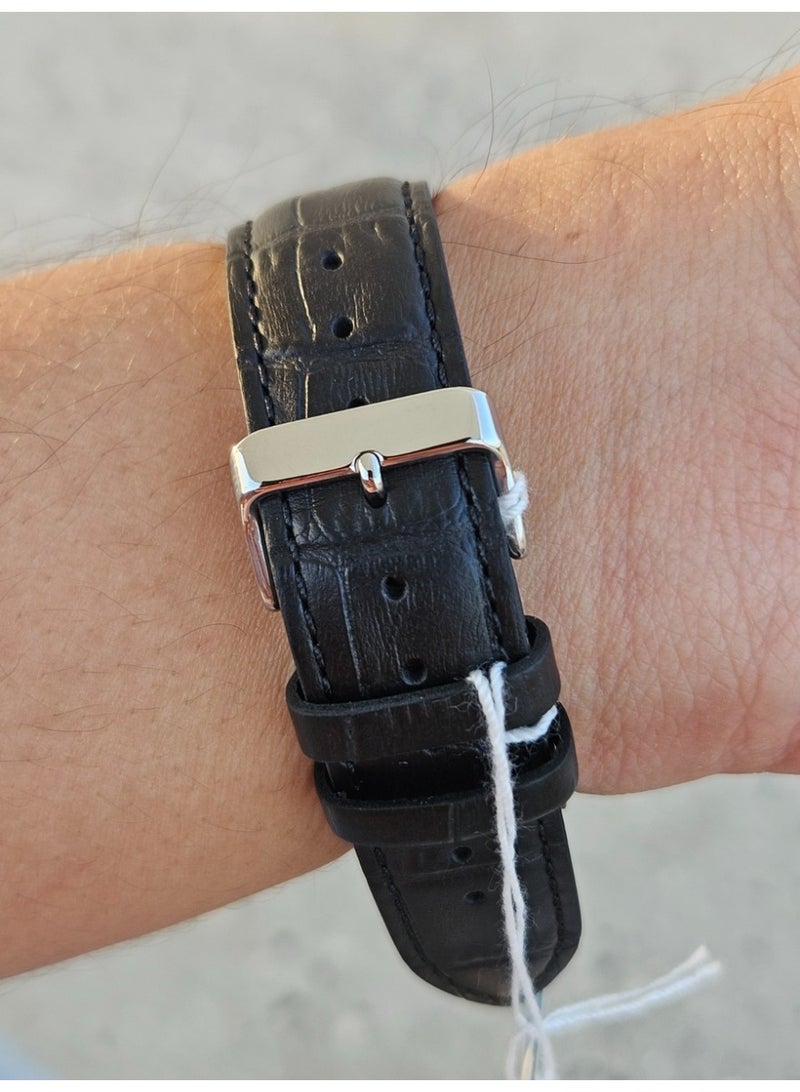 كاسيو ساعات كاسيو MTP-M110L-1AVDF القياسية بحزام من الجلد الأصلي - Image 3