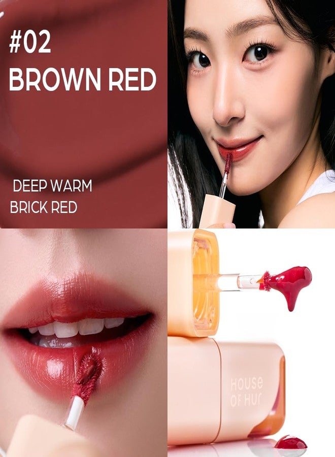 House of Hur Glowy Ampoule Tint with Honey & Vitamins | Hydrating & Vibrant Lip Color (4 Colors) (Dawn Pink) - Image 5