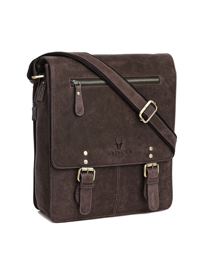 Wildhorn حقيبة سلاينغ للرجال من وايلدهورن مصنوعة من الجلد الأصلي | أنيقة وعملية وواسعة | إغلاق بكلة | حزام قابل للتعديل | ضمان لمدة سنة واحدة - Image 1