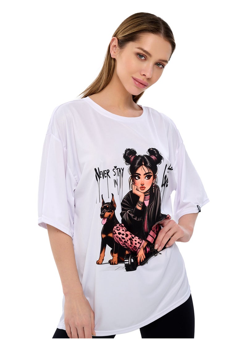 Bona Fide - Bona Fide T-Shirts for Women – Women Summer Tops – Comfortable T Shirt with Short Sleeve - Image 1