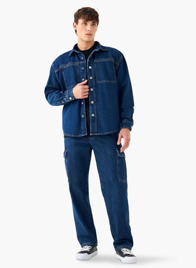 Lee Cooper Straight Fit Jeans with Pockets - Image 2