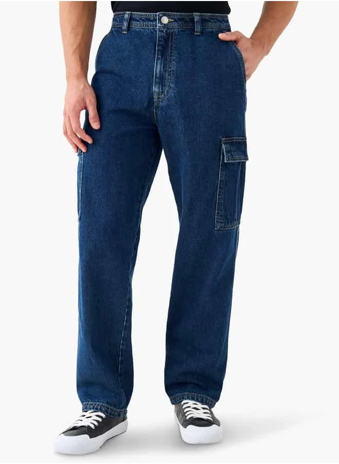 Lee Cooper Lee Cooper Straight Fit Jeans with Pockets