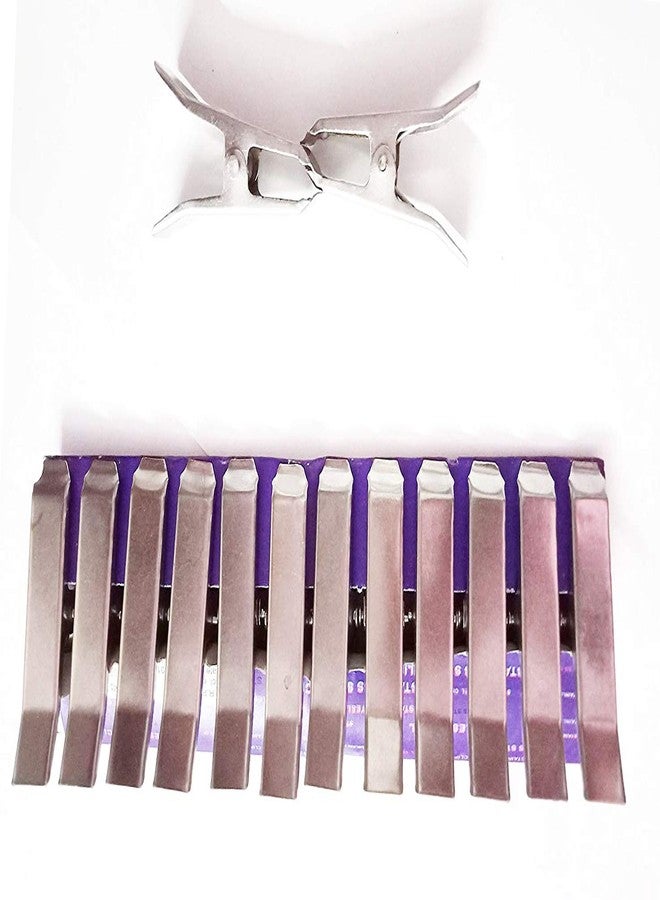 Logro Stainless Steel Multipurpose Cloth Clips (Set of 24 Pcs) - Image 2