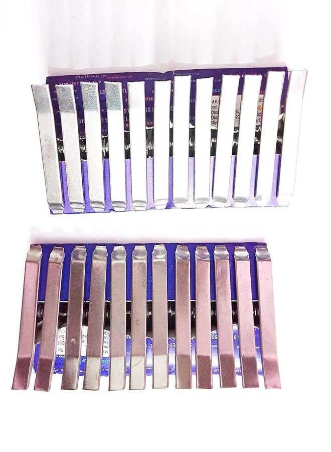 Logro Stainless Steel Multipurpose Cloth Clips (Set of 24 Pcs) - Image 1