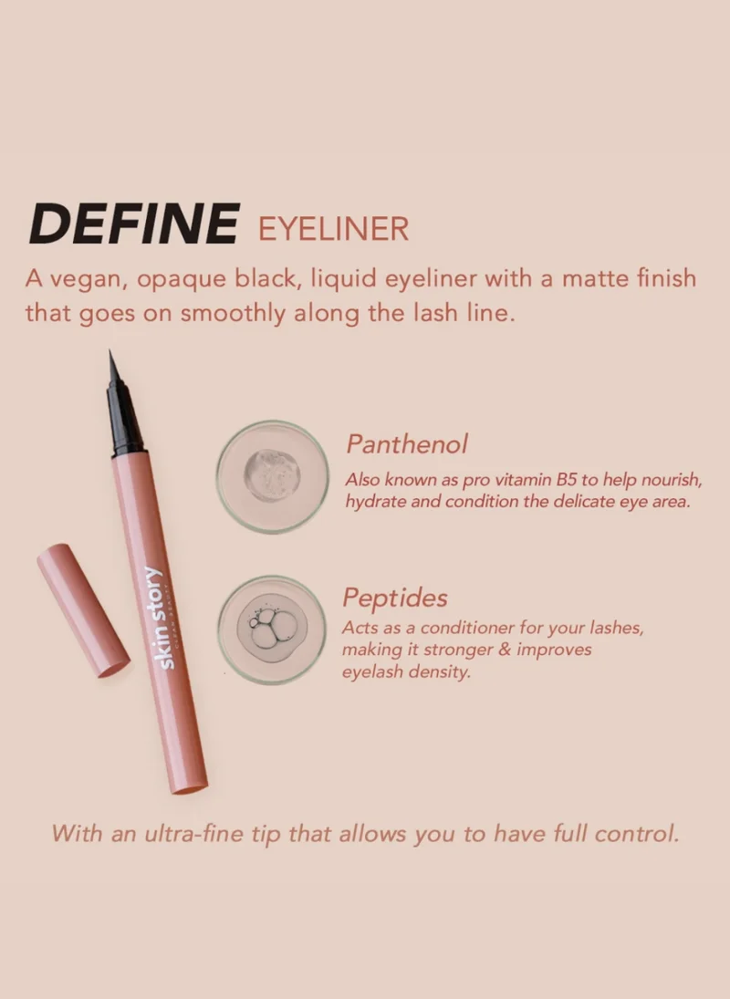 Skin Story Clean Beauty DEFINE EYELINER