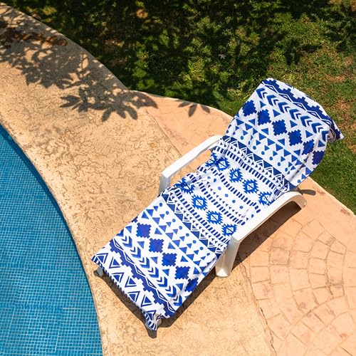 Elite Trend Quick Dry Towel Extra Large 78x35 Inch - Microfiber Beach Towel - Perfect for Beach, Travel, Swimming, Pool, Yoga, Hiking, Camping - Lightweight, Fast Drying, Compact for Adults (Aztech) - Image 5