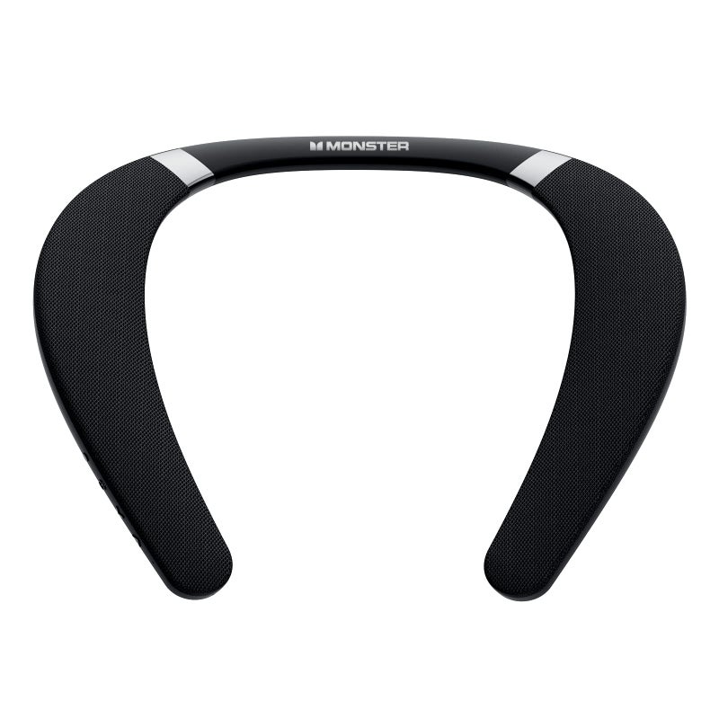 Monster Boomerang Neckband Bluetooth Speaker, Neck Speaker Bluetooth Wireless, 12H Playtime, True 3D Stereo Sound, Portable Soundwear, IPX7 Waterproof, for Home Sport Outdoor - Image 1
