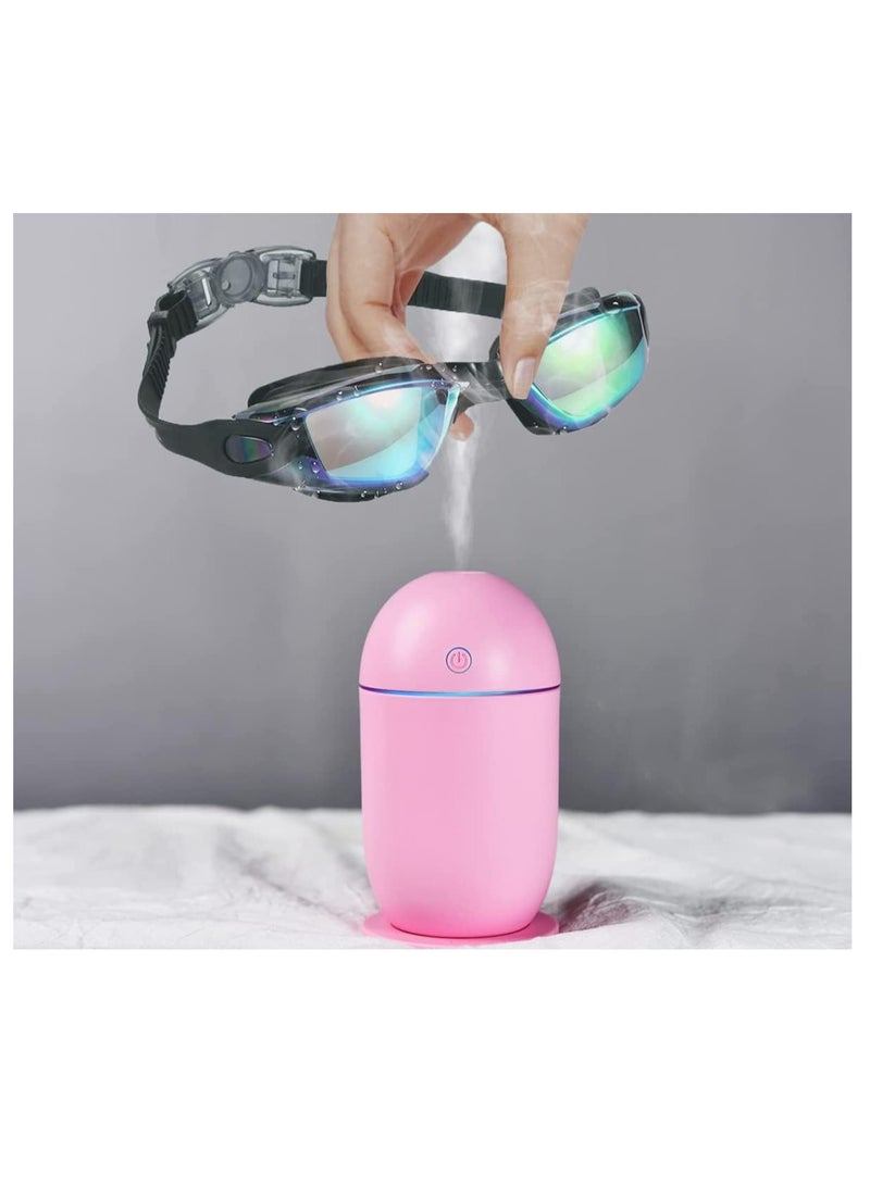 ECVV نظارات سباحة مضادة للضباب من ECVV، لا تتسرب، حماية من الأشعة فوق البنفسجية، تناسب النساء والرجال والبالغين والشباب والأطفال، نظارات سباحة واسعة الرؤية مع حزام قابل للتعديل - Image 4