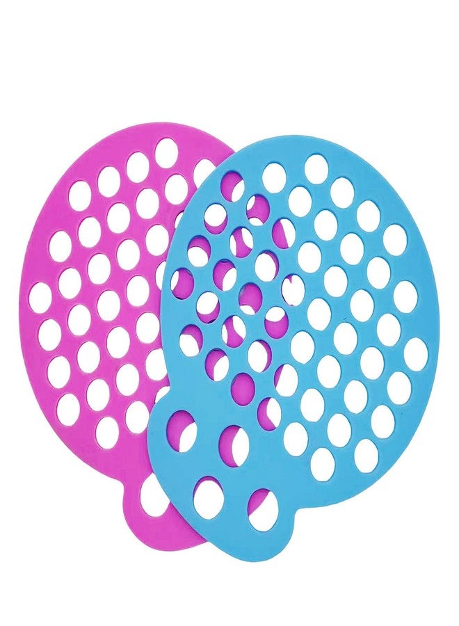 GRITOSE Blue Pink Finger Stretcher Hand Therapy Equipment Exerciser Finger Grip Strengthener Strength Trainer Gripper Set Hand Exercise Power Web with Dual Resistance Levels Exercise Guitar Rock Climbing2pcs - Image 2