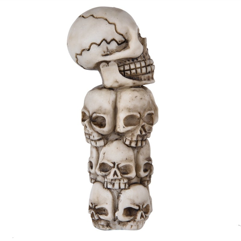 Car Manual Gear Shift Knob: Skeleton Skull Head, Quality Eco-Friendly Non-Toxic Durable Material, Exquisite Craft, Stylish Design, 3 Hoses (8mm, 10mm, 12mm) Easy Installation - Universal Fit for Most - Image 4
