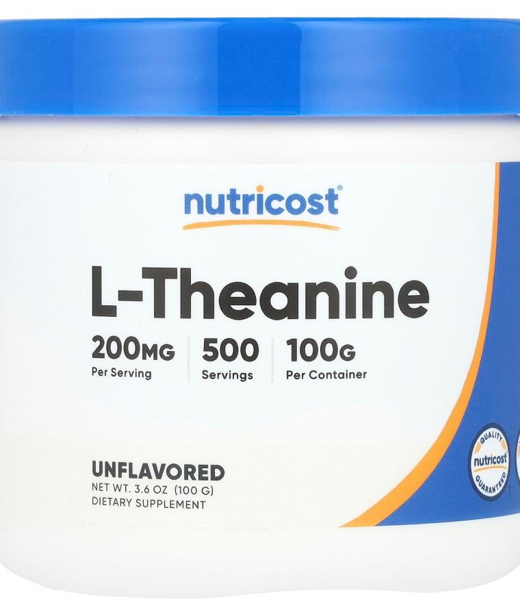 Nutricost L-Theanine Unflavored 3.6 oz (100 g)