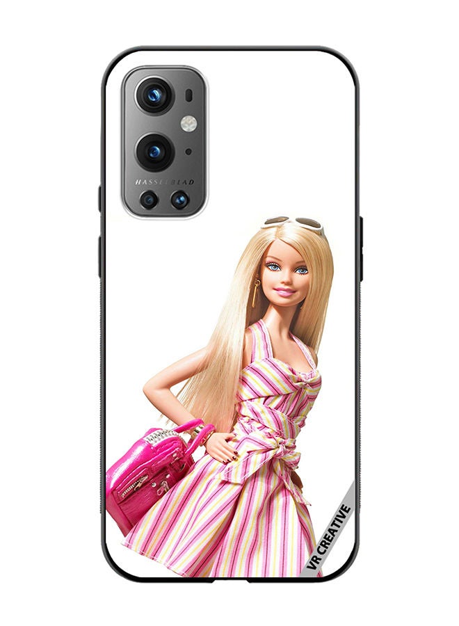 VR CREATIVE Protective Case Cover For OnePlus 9 Pro Barbie Design Multicolour - Image 1
