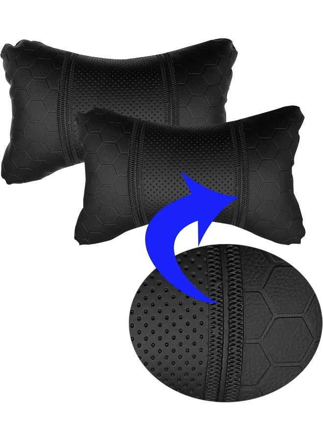 Adroitz Neck Cushion (Black, Pack Of 2) - Image 5