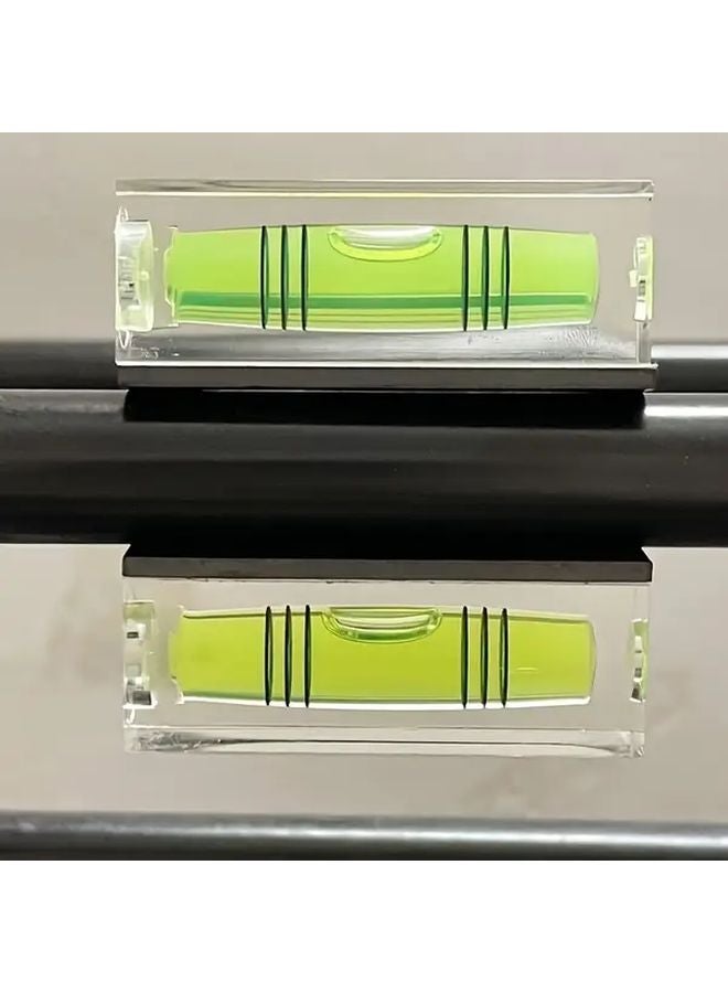4pcs Acrylic Square Level Bubble 10x29mm Horizontal Measurement Tool - Image 3