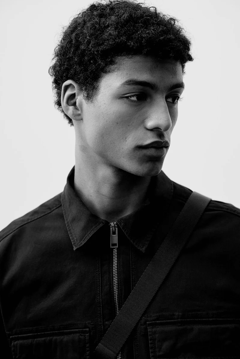 اتش اند ام Regular Fit Twill overshirt