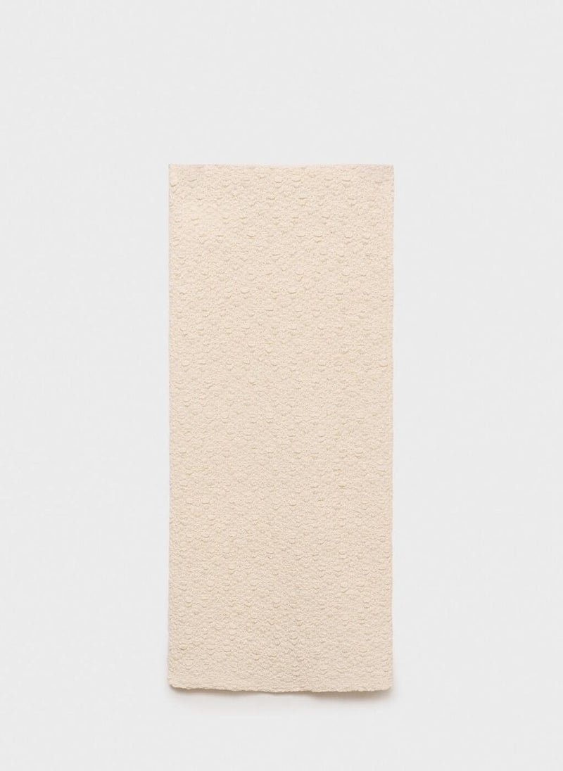 MANGO Textured Fitted Skirt  - Image 5