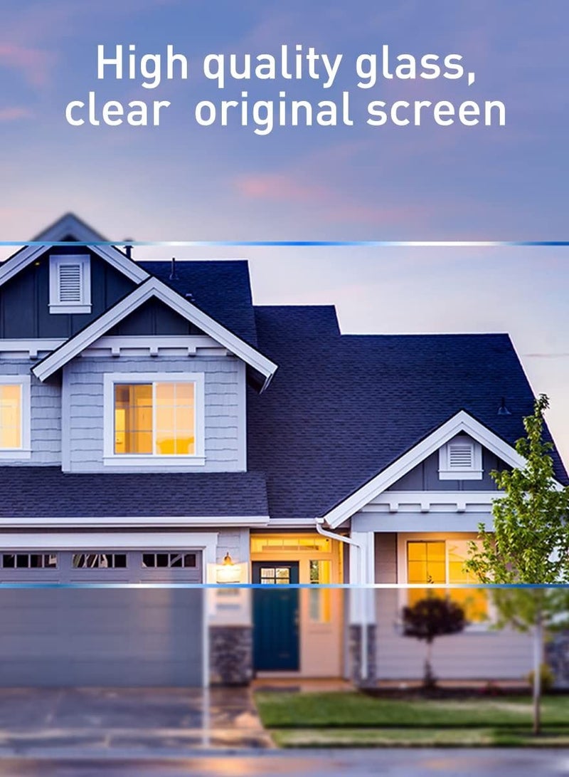 BORTONY Screen Protector for 14 Pro (6.1 inch) Premium HD Clear Tempered Glass Anti-Scratch Anti-Fingerprints Bubble-Free Ultra Resistant Compatible with Apple iPhone 14 Pro - Image 5