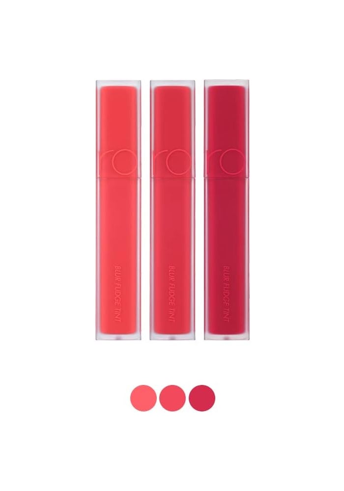 rom&nd Blur Fudge Tint - Coral Jubilee - Image 5