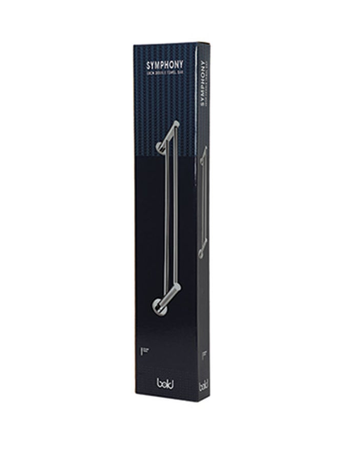Bold Symphony Double Towel Bar  - Image 3