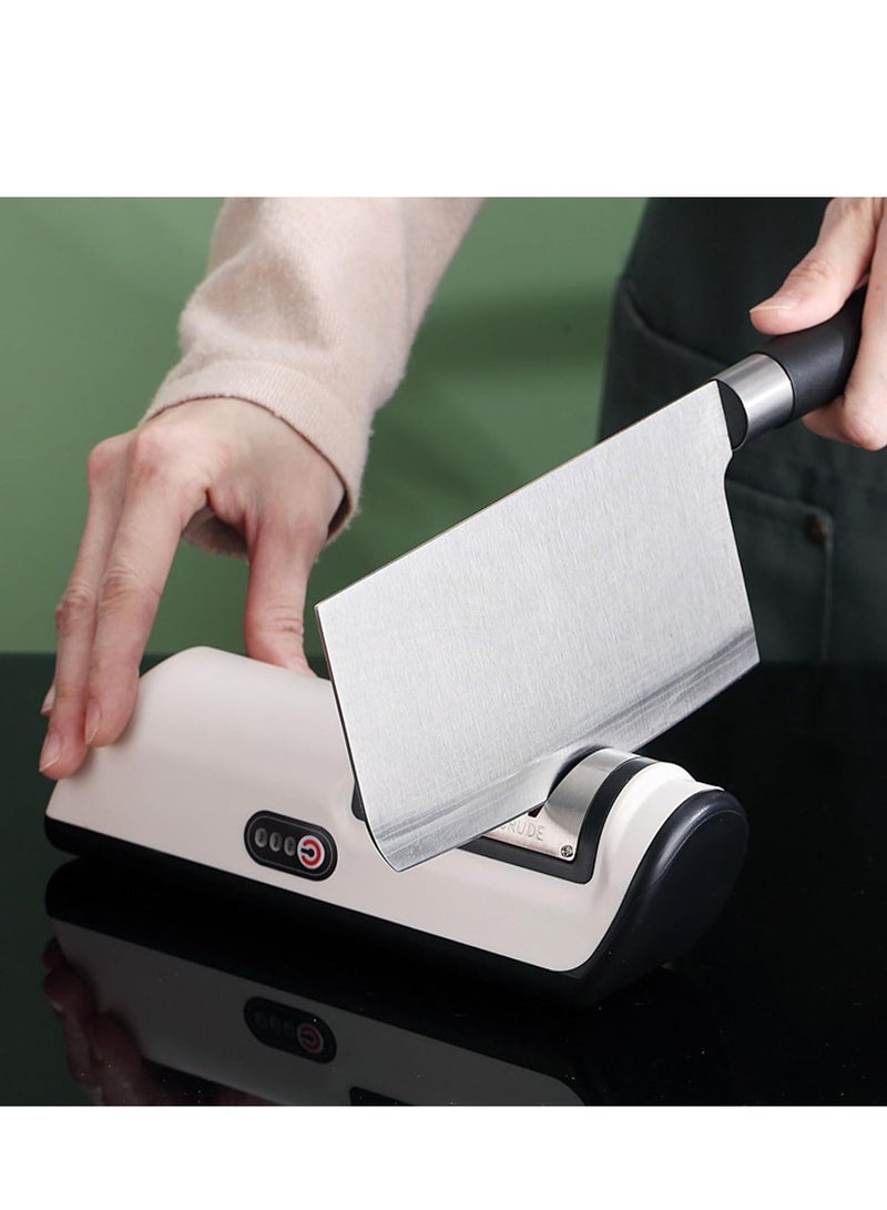 Premium Knife Sharpener Tool, Sharpener Tool For Home, Mini Knife Sharpener, Coarse & Fine Knife Sharpener, Knife Sharpening System, Knife Sharpeners for Kitchen Knives. Quickly Sharpening - Image 2