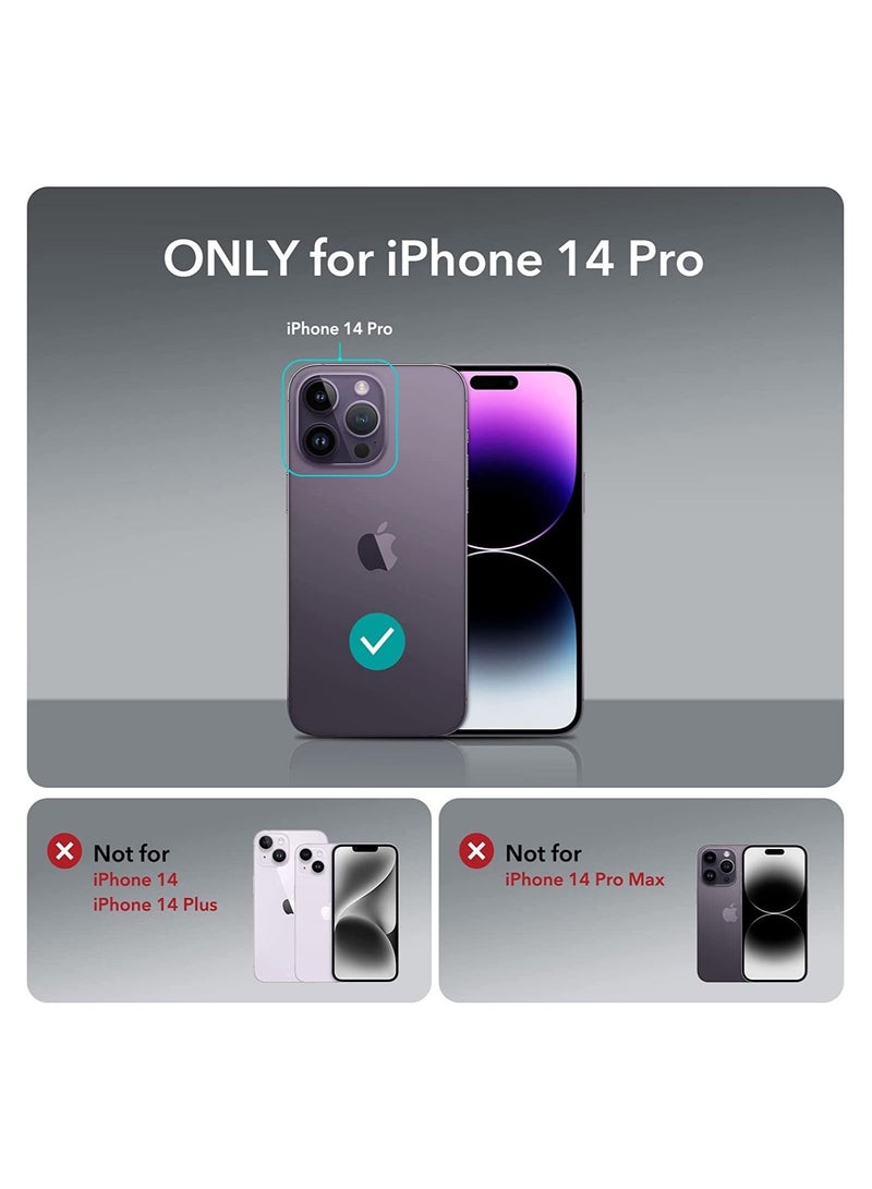 iPhone 14 Pro Case MagSafe with HaloLock, Shockproof Military-Grade Protection, Scratch-Resistant Back, Classic Hybrid Magnetic Case - Image 2