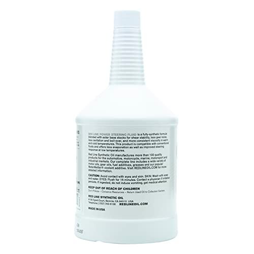 Red Line 30404 Power Steering Fluid - 1 Quart - Image 3