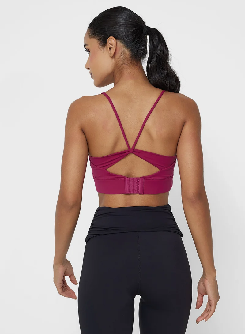 فورورد Strappy Cutout Back Detail Sports Bra