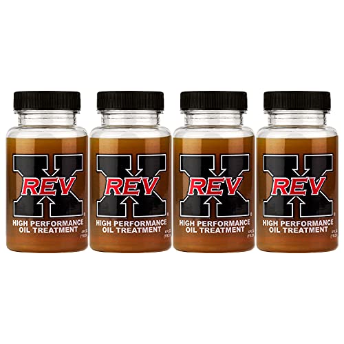 REV X High Performance Oil Additive 4 fl oz 4 Pack - Image 1