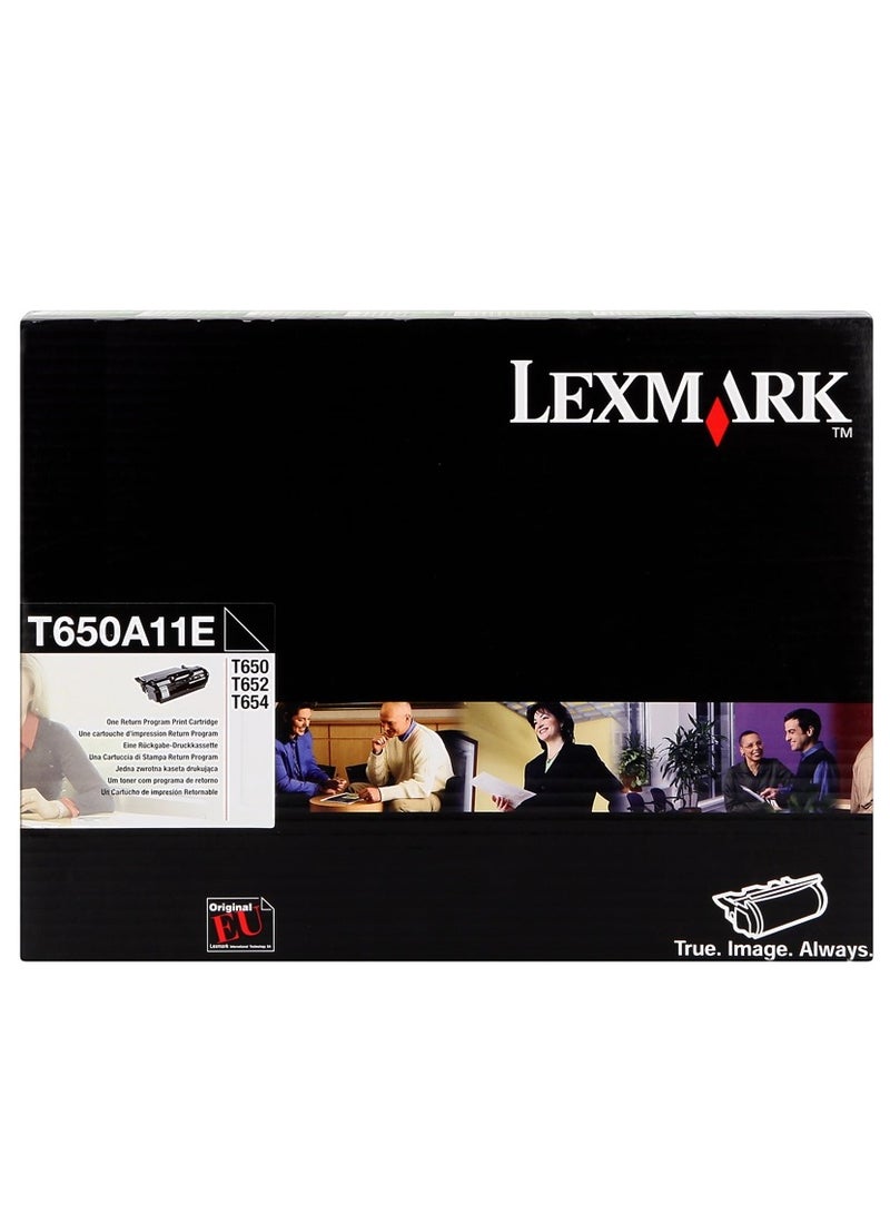 Lexmark Toner T650A11E T650, T652, T654 Return Programme Print Cartridge (7K)