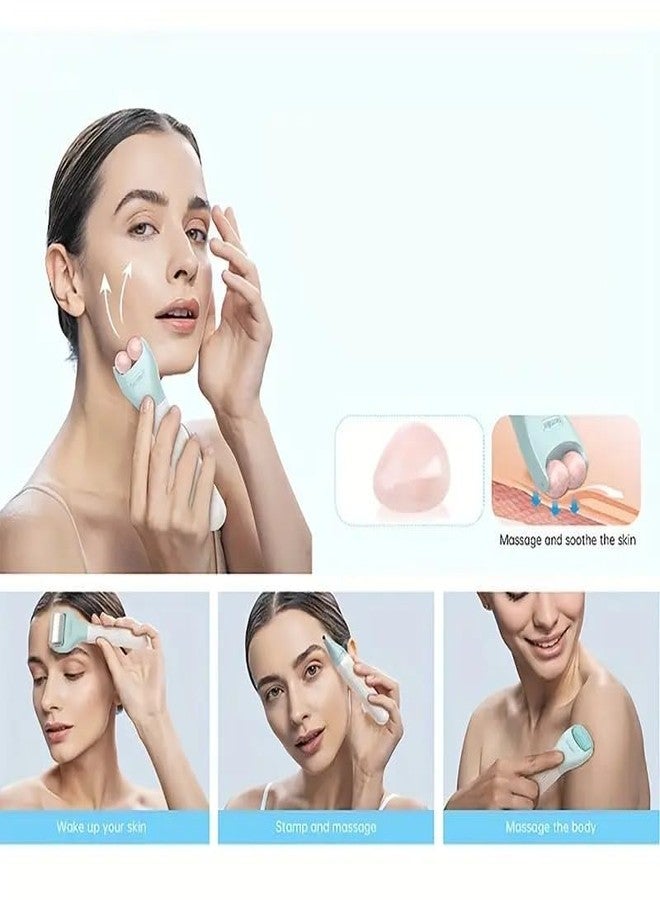 JEJIME 10 in 1 Derma Roller Kit for Face and Body-Face Roller&Face Brush，0.25mm Microneedling Pen MicroneedleRoller, Facial Beauty Roller Skin Care Tools with 10 Replaceable Heads and Storage Case - Image 4