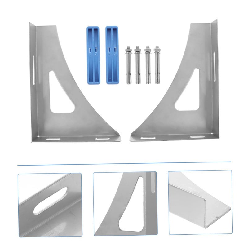Stainless Steel Electric Heater Bracket Wall Mount Support Holder - Image 3