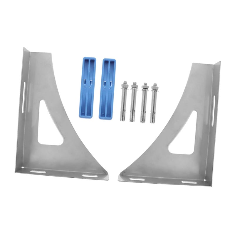 Stainless Steel Electric Heater Bracket Wall Mount Support Holder - Image 2