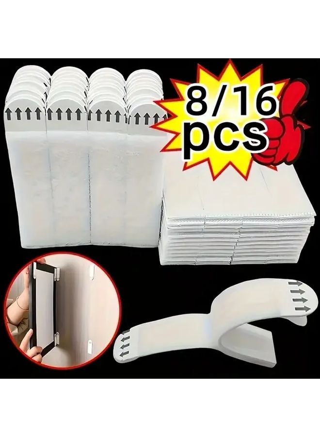 8pcs No Trace Frame Hanging Strips Polyamide for Framed Pictures and Posters - Image 2