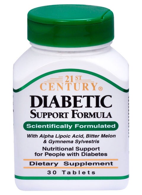 21st Century - Diabetes Formula 30 Tablets