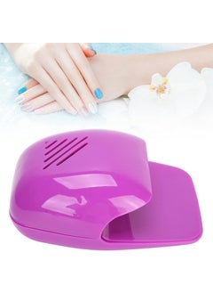 yuyte YUYTE Portable Nail Dryer Portable Nail Fan Dryer Cooling Fan Nail Polish Quick Dryer for Normal Nail Polish Suitable e for Household and SalonViolet 