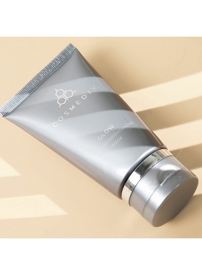 كوزميديكس قناع COSMEDIX Glow Bamboo Brightening Mask، يحسن من تغير اللون، مستخلص جذع الخيزران والنياسيناميد، خالٍ من القسوة - Image 2