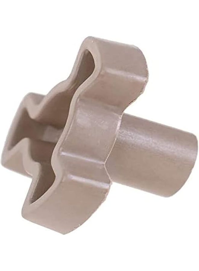 Microwave Turntable Connector, 0.59"  Shaft, Small Microwave Oven Guide Pulley Support Coupler Tray Shaft, Glass Tray Motor Coupling Replacement - 0.6" Shaft - Image 3