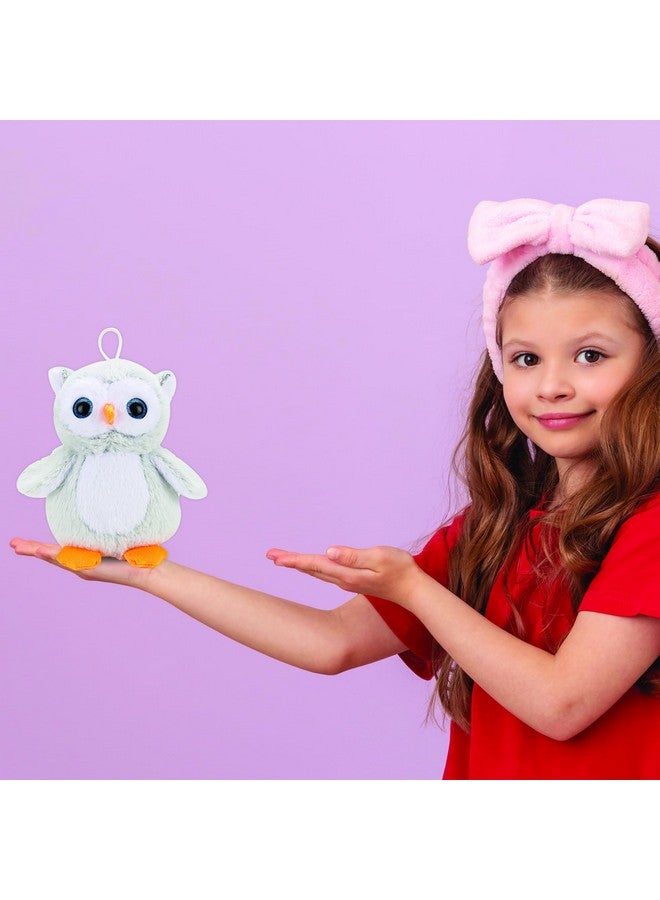 ويبي لعبة ويبي المحشوة الناعمة على شكل بومة لطيفة | هدية عيد ميلاد للبنات، الزوجة، الصديقة، الصديق، الزوج | ألعاب محشوة للأطفال والكبار - 30 سم (رمادي) - Image 3