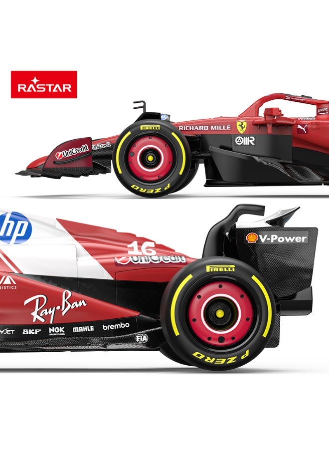 Rastar 1:12 Scale Ferrari F1 SF-25 Red USB Charging Remote Control Car, Officially Licensed Ferrari RC Toy Car for Kids - Image 4