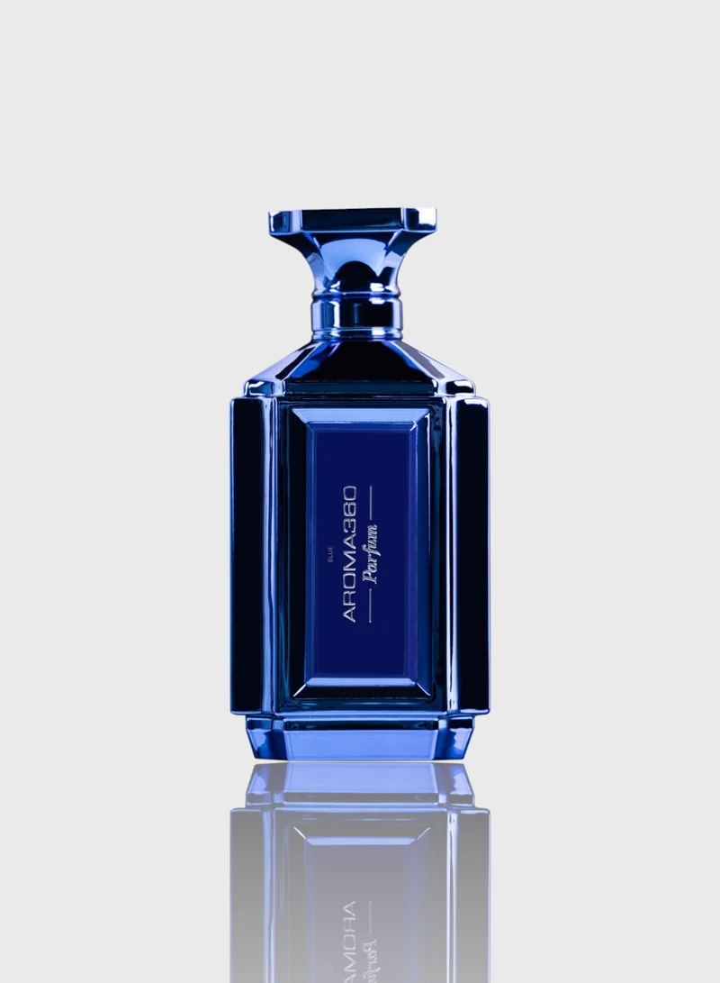 أروما 360  عطر بلو للجنسين - ياسمين، عنبر، نيرولي، صندل، آيريس وخشب - خالي من منتجات الحيوان - سعة 200 مل
