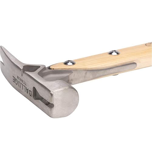 VAUGHAN DALLUGE 16oz Titanium Hammer, Magnetic Nail Holder, Smooth Face, VN07182 - Image 2