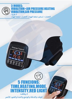 Mi VAZA Wireless Knee Massager, Infrared Heat and Vibration Knee Pain Relief for Swelling Stiff Joints, Stretched Ligament and Muscles Injuries  - Image 4